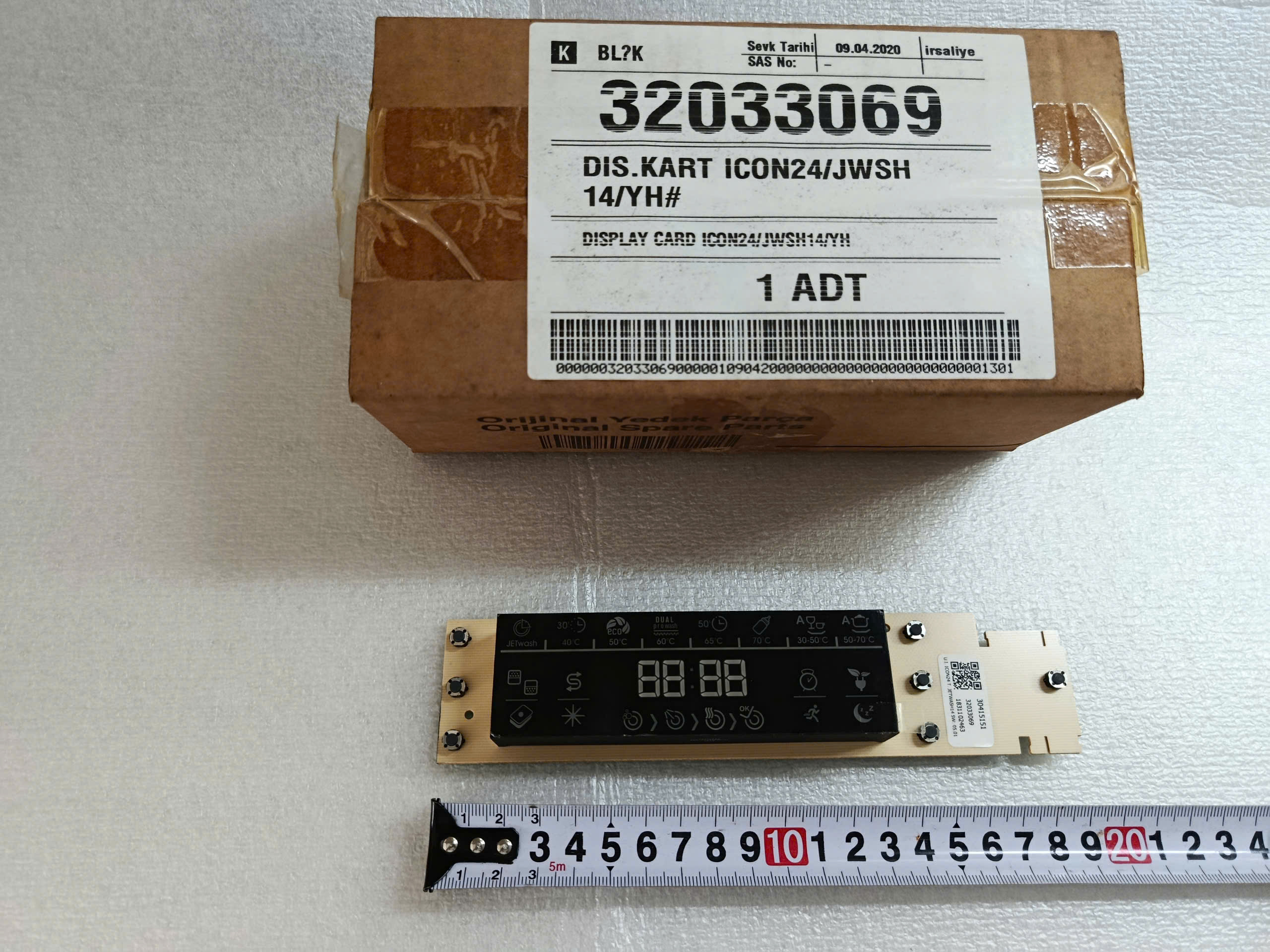 Board hiển thị máy rửa chén HDW-F60C 533.23.200 (532.85.830)