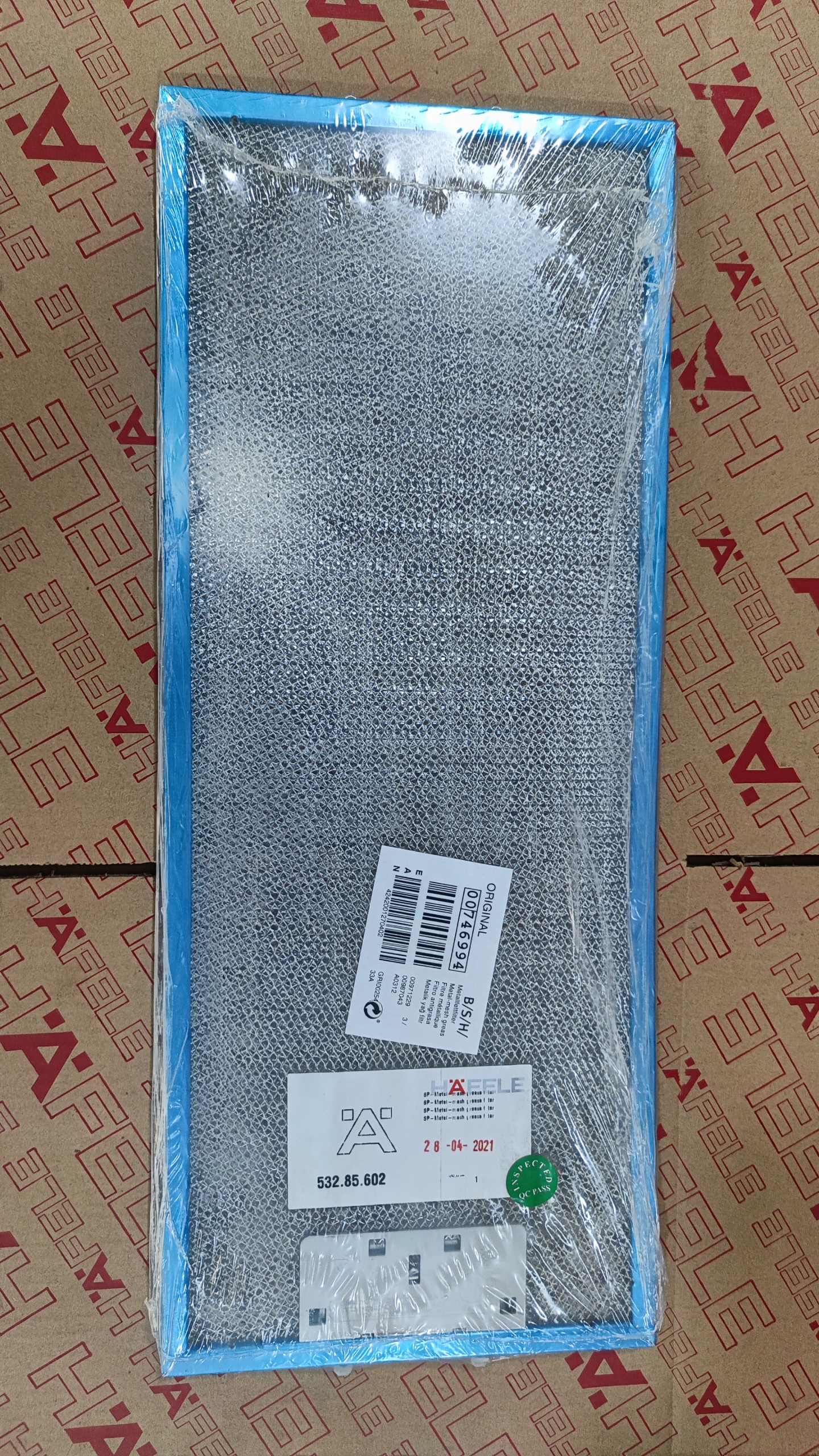 LƯỚI LỌC MỠ MÁY HÚT MÙI 532.85.602