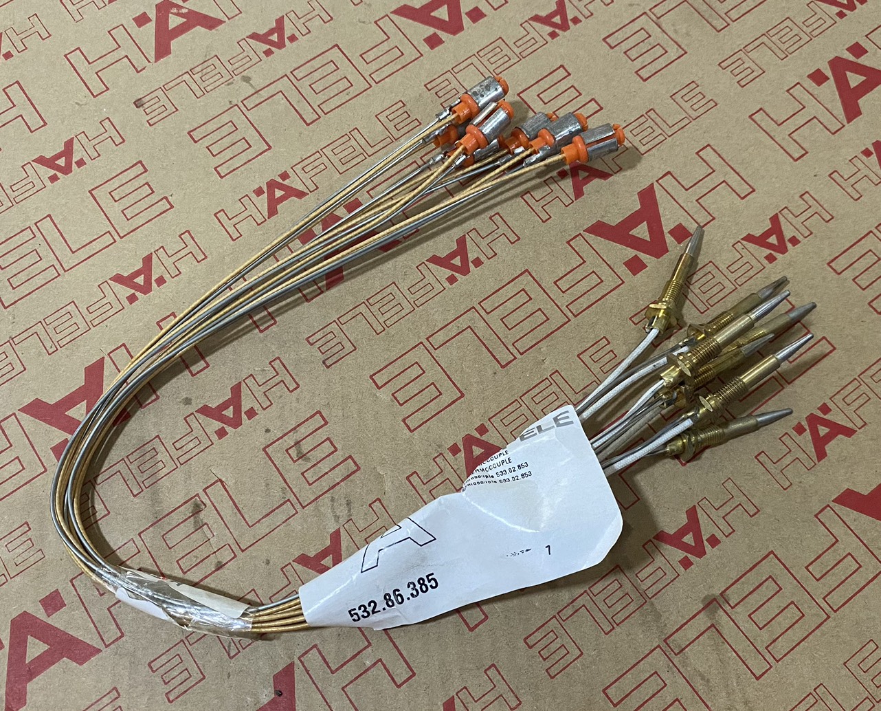 Dây cảm biến nhiệt Bếp gas Domino đơn Hafele HC-G301B 533.02.853(532.86.385)