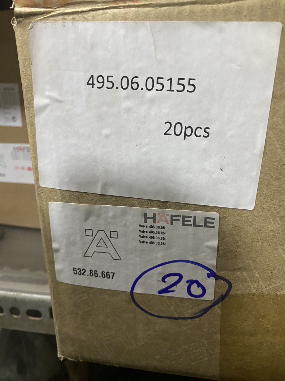 VAN BẾP GAS HAFELE HC-G802B 495.06.051 (532.86.667)