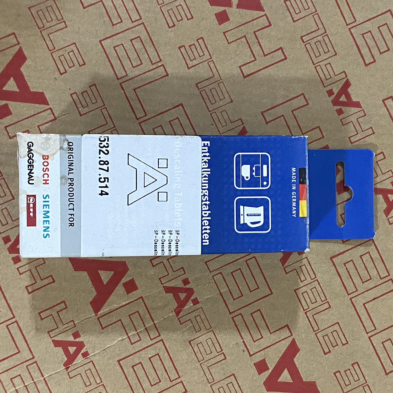 Descaling tablets 532.87.514