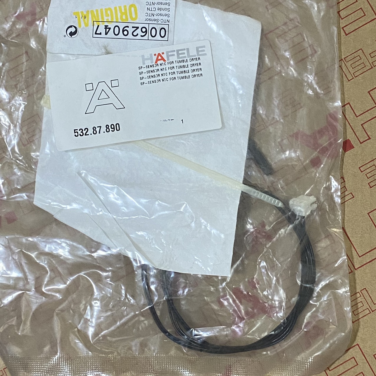 SENSOR NTC FOR TUMBLE DRYER 532.87.890