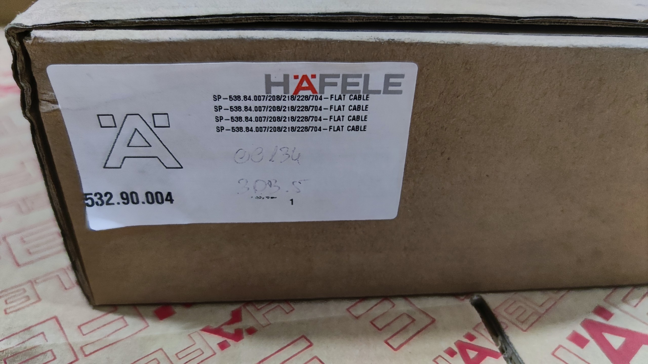 FLAT CABLE MÁY HÚT MÙI HH-BI70A HAFELE 538.84.007(532.90.004)