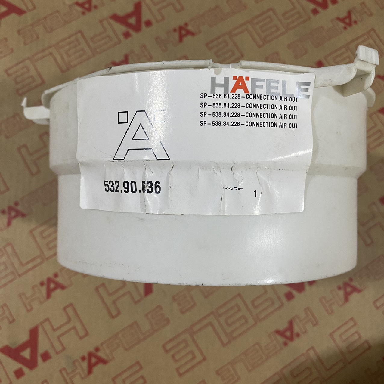 CONNECTION AIR OUTLET MÁY HÚT MÙI ÁP TƯỜNG HAFELE HH-WVG80C538.84.228(532.90.636)