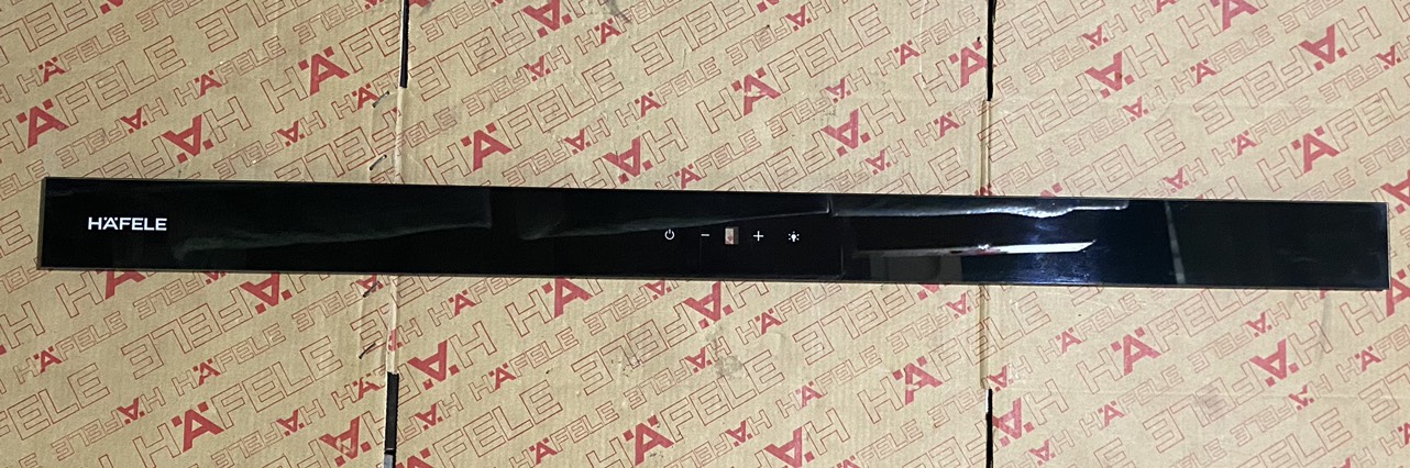 Mặt kính trước Máy Hút Mùi Áp Tường Hafele 538.80.272(532.86.613)