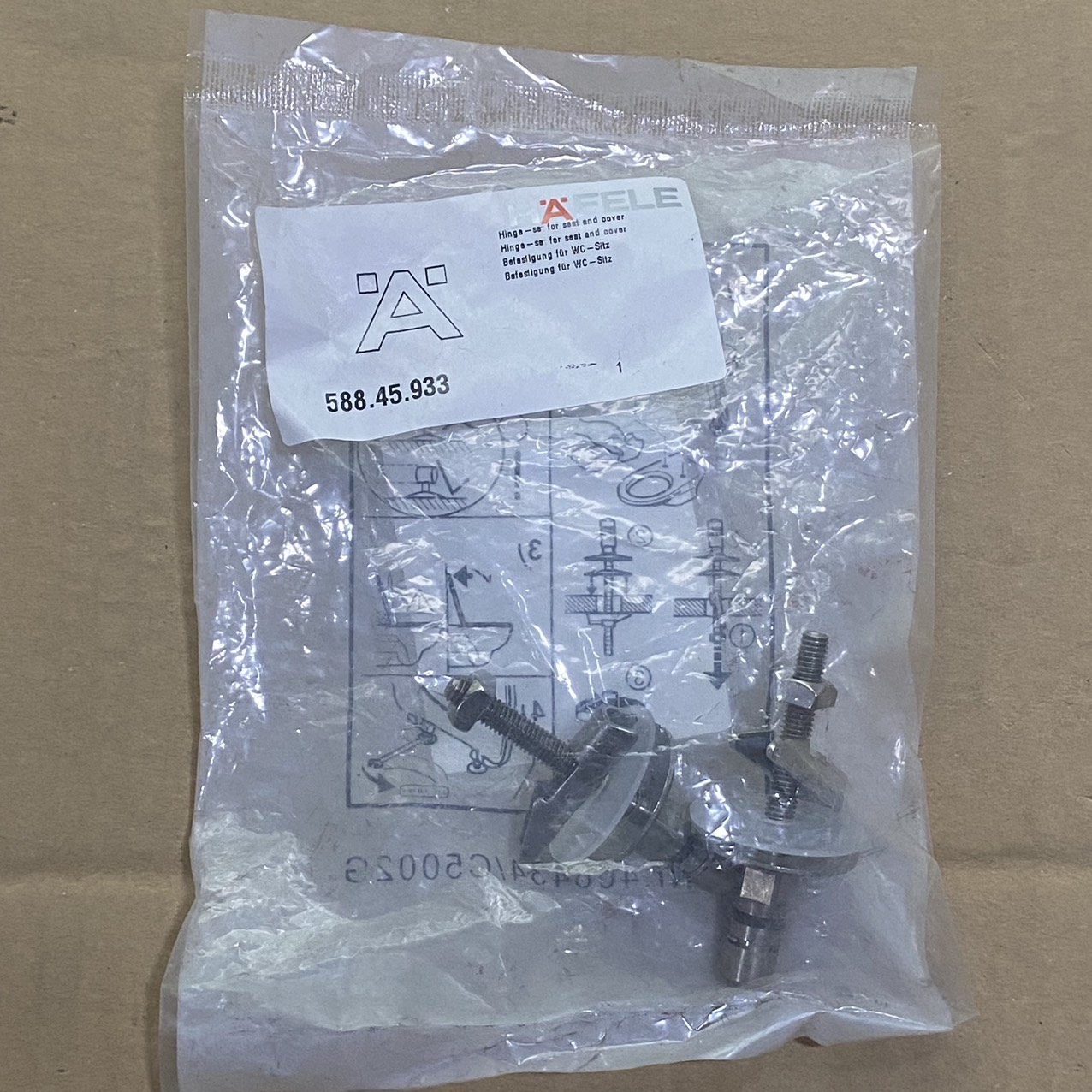 BAS LẮP ĐẶT NẮP BỒN CẦU HAFELE 588.45.495(588.45.933)